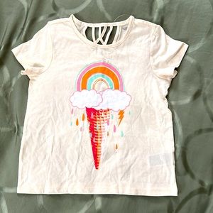 Old navy little girls t-shirt size 8 (M)